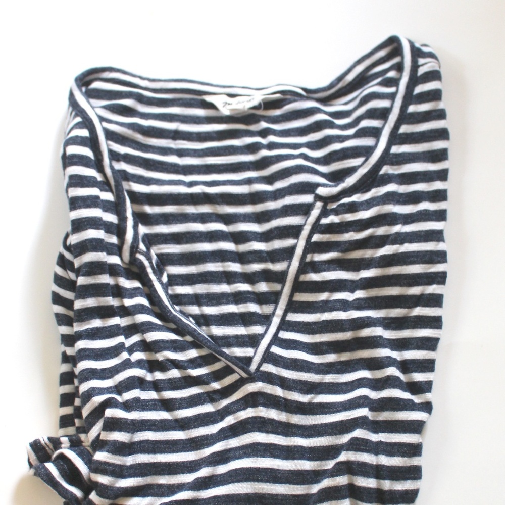 black and white blouse